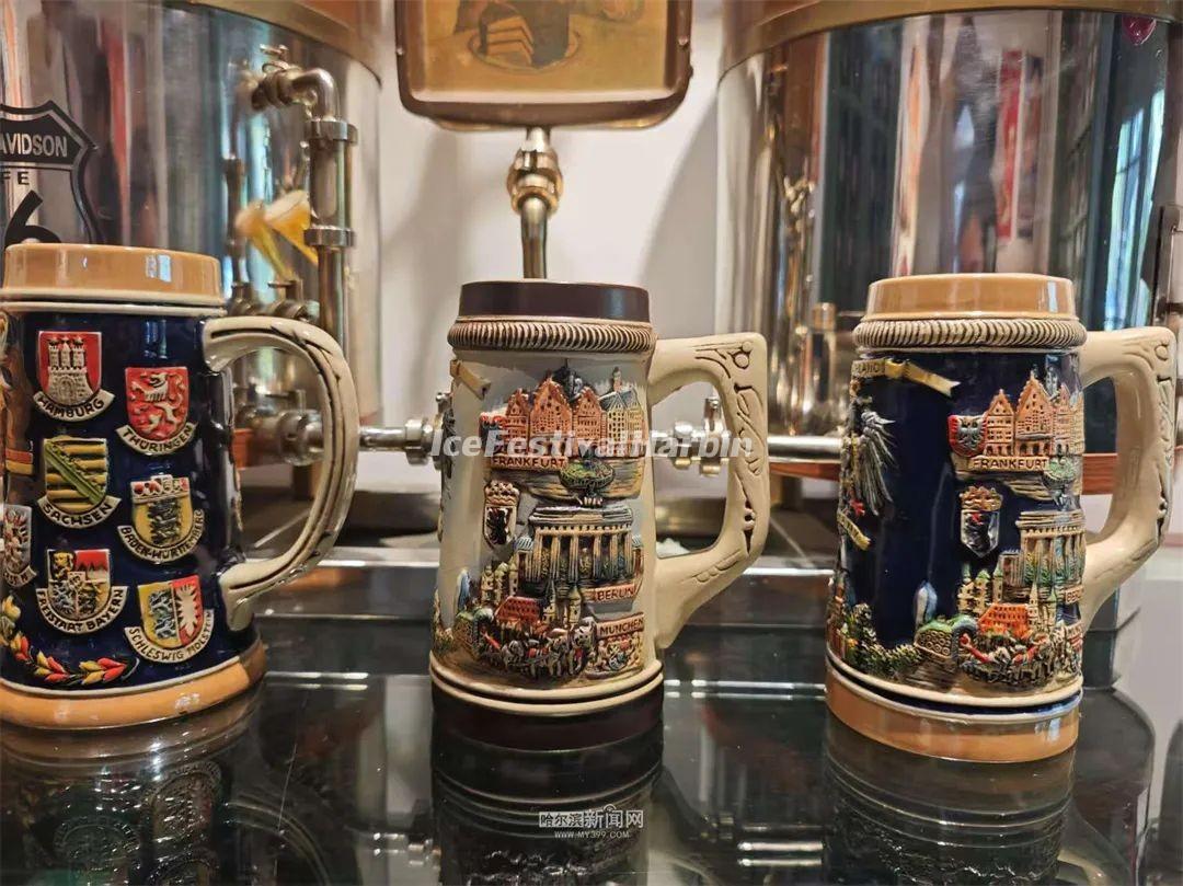 Dining and leisure area inside Modern Beer Museum