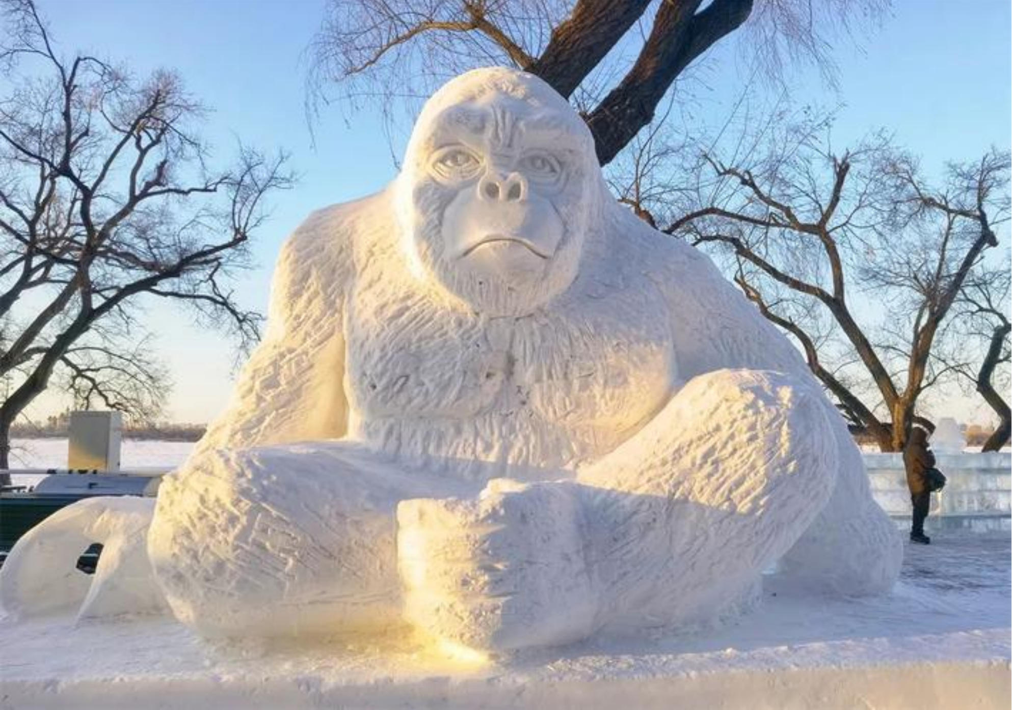 Snow Sculpture - Harbin Stalin Park 