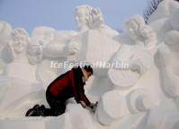 Making Snow Sculptures