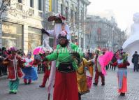 Harbin Locals Celebrate the Ice Festival 2014 