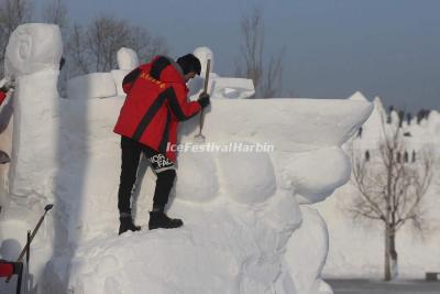 Harbin Heilongjiang Snow Sculpture Competition 