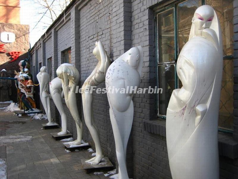 The Statues in Beijing 798 Art Zone