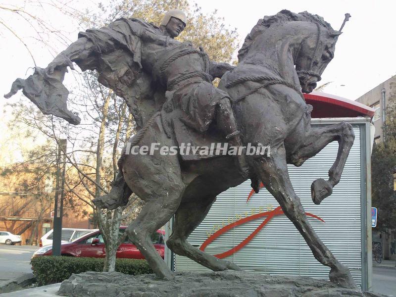 A Sculpture in Beijing 798 Art Zone