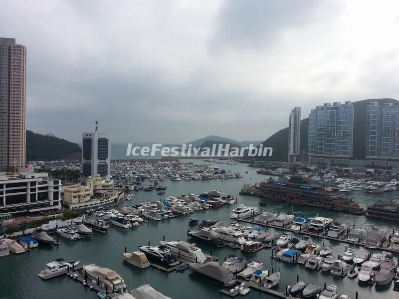 Scenery of the Aberdeen Floating Village