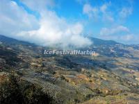 Bada Rice Terraces in Fog