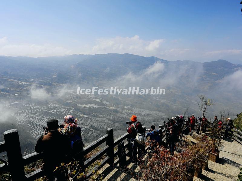 The Photograpers at Bada Rice Terraces