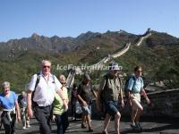 Tourists in Badaling Great Wall