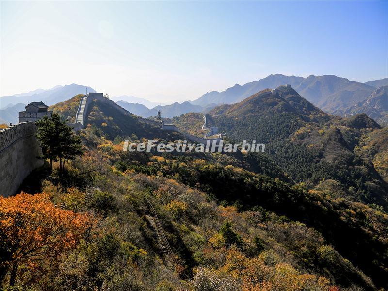 Badaling Great Wall in Fall