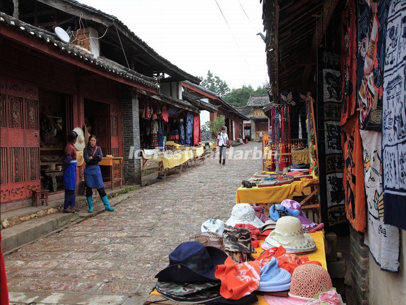 The Street in Baisha Ancient Town