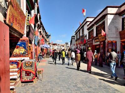 Barkhor Street Lhasa