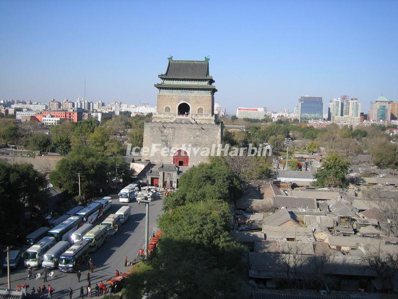 The Bell Tower in Beijing 