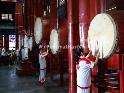 Beijing Drum Tower Drumming Performance