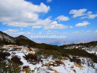 Snow in Cangshan Mountain Dali