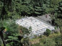 The Giant Chess Board and Chesses in Cangshan Mountain