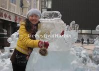 Harbin Central Street Ice Sculpture