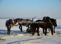 Drill Holes on Chagan Lake 