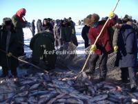 Winter Fishing Chagan Lake 