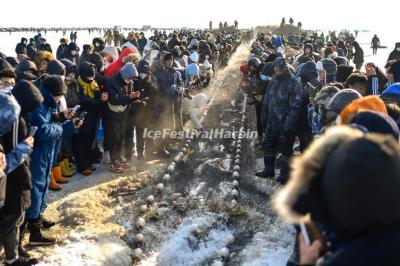 Chagan Lake Winter Fishing