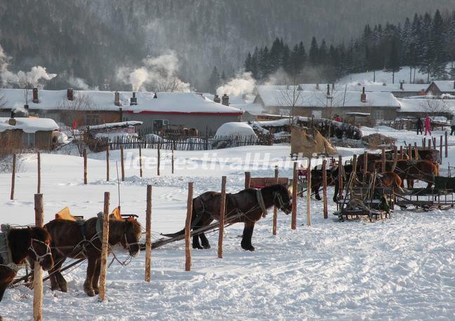 China's Snow Town