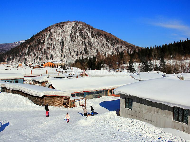 China's Snow Town