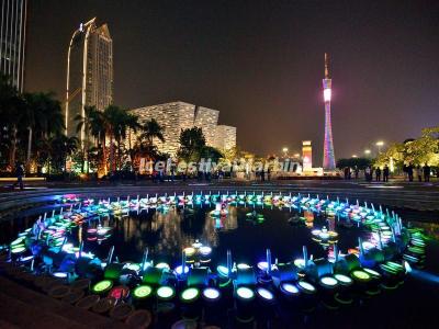 Guangzhou Flower City Square Nightscape