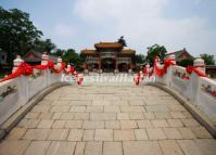 The Stone Bridge in Harbin Confucius Temple 