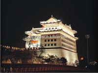 Beijing Dongbianmen Gate Night Scene 