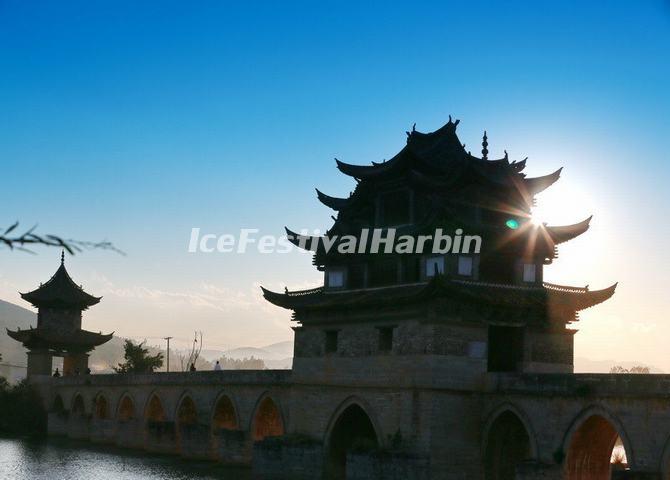 Double Dragon Bridge Yunnan