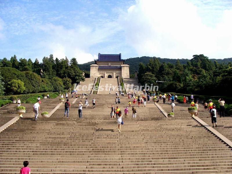 Sun Yat-sen's Mausoleum Nanjing China