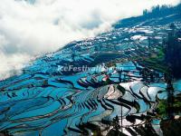 Duoyishu Rice Terraces in the Morning 