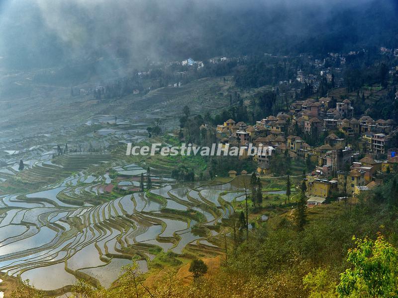 Honghe Hani Rice Terraces - Duoyishu Rice Terraces