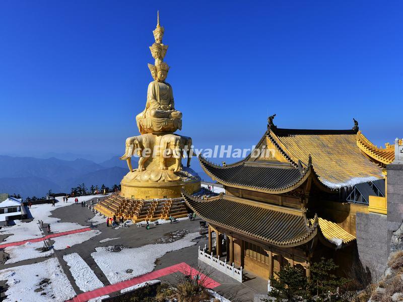 Buddhist Temple at Mt Emei