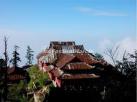 The Elephant Bathing Pool Monaster in Emei Mountain