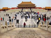 Tourists in Forbidden City