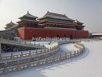 Forbidden City in Snow