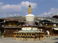 The Prayer Pagoda in Gyalthang Ancient Town