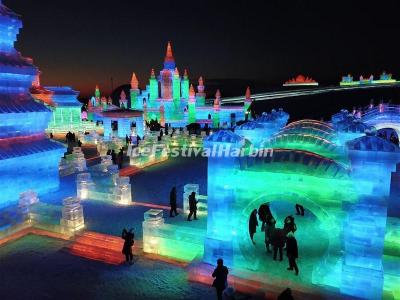 Night of Harbin Ice and Snow World 2019