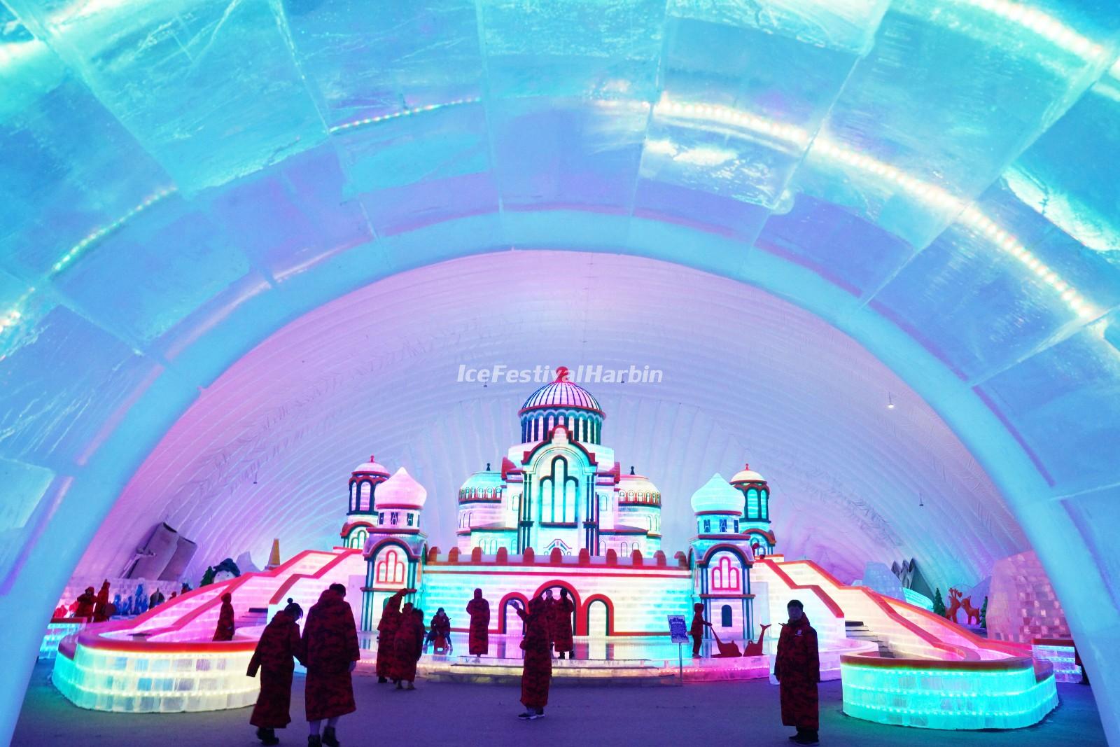 Harbin Ice and Snow World Indoor Park and Four Seasons Amusement Park