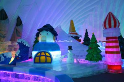 Harbin Ice and Snow World Indoor Park and Four Seasons Amusement Park