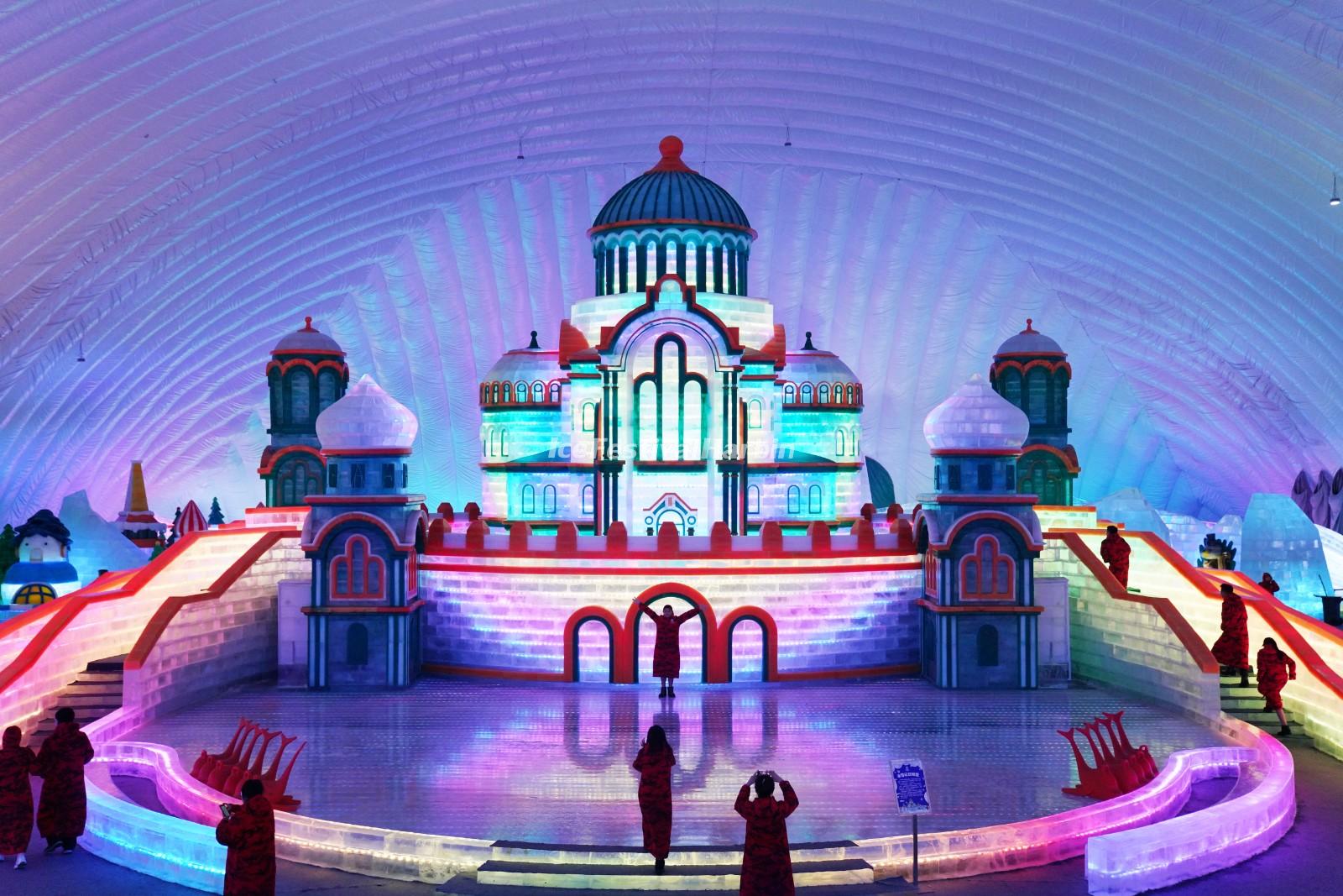 Harbin Ice and Snow World Indoor Park and Four Seasons Amusement Park