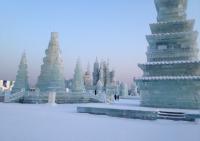 Harbin Ice and Snow World in Daytime