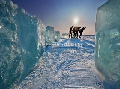 Harbin Ice Collecting Festival 2019