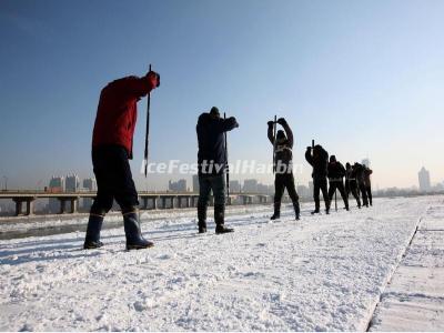 Harbin Ice Collecting Festival 2019