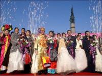 Harbin International Ice Collective Wedding Ceremony