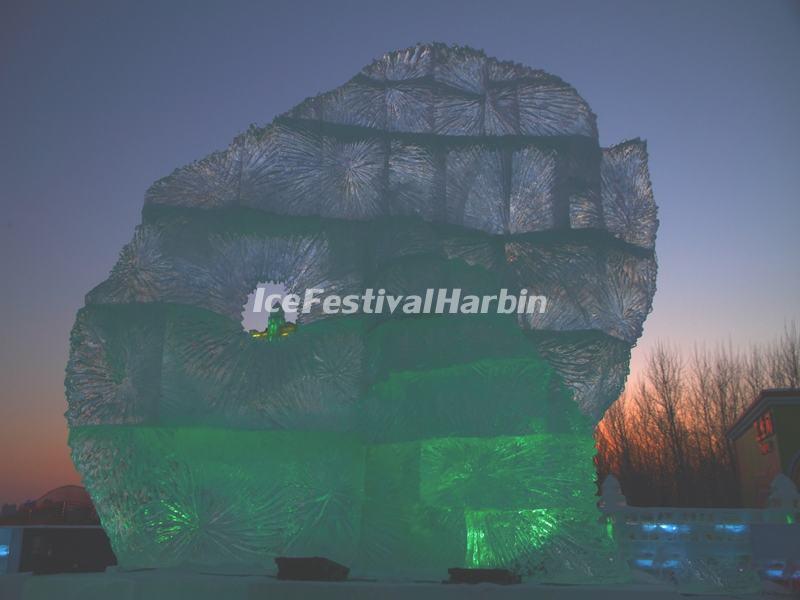 Ice Sculpture in Harbin Ice Festival 2015