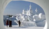 Harbin Ice Festival 2015 Snow Sculpture 