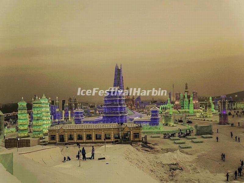 2016 Harbin Ice and Snow World Had a Trial Run