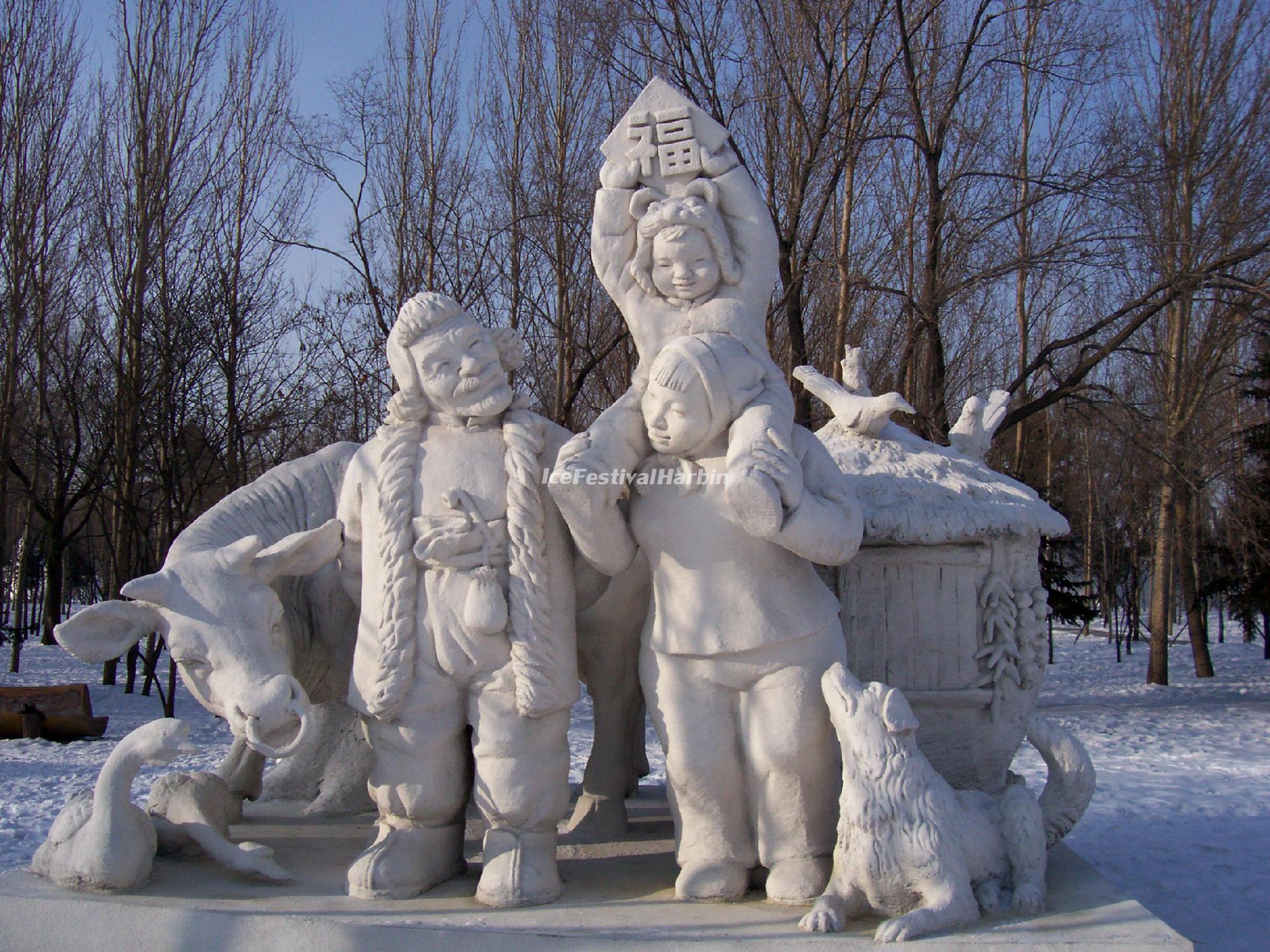 Snow Sculptures 