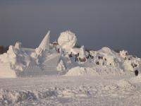 Harbin Snow Sculptures Wallpaper