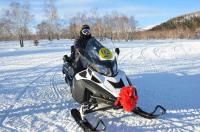 Snowmobiling in Harbin